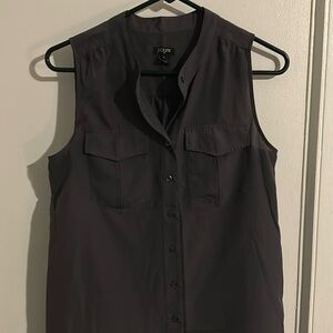 J.Crew Sleeveless Blouse